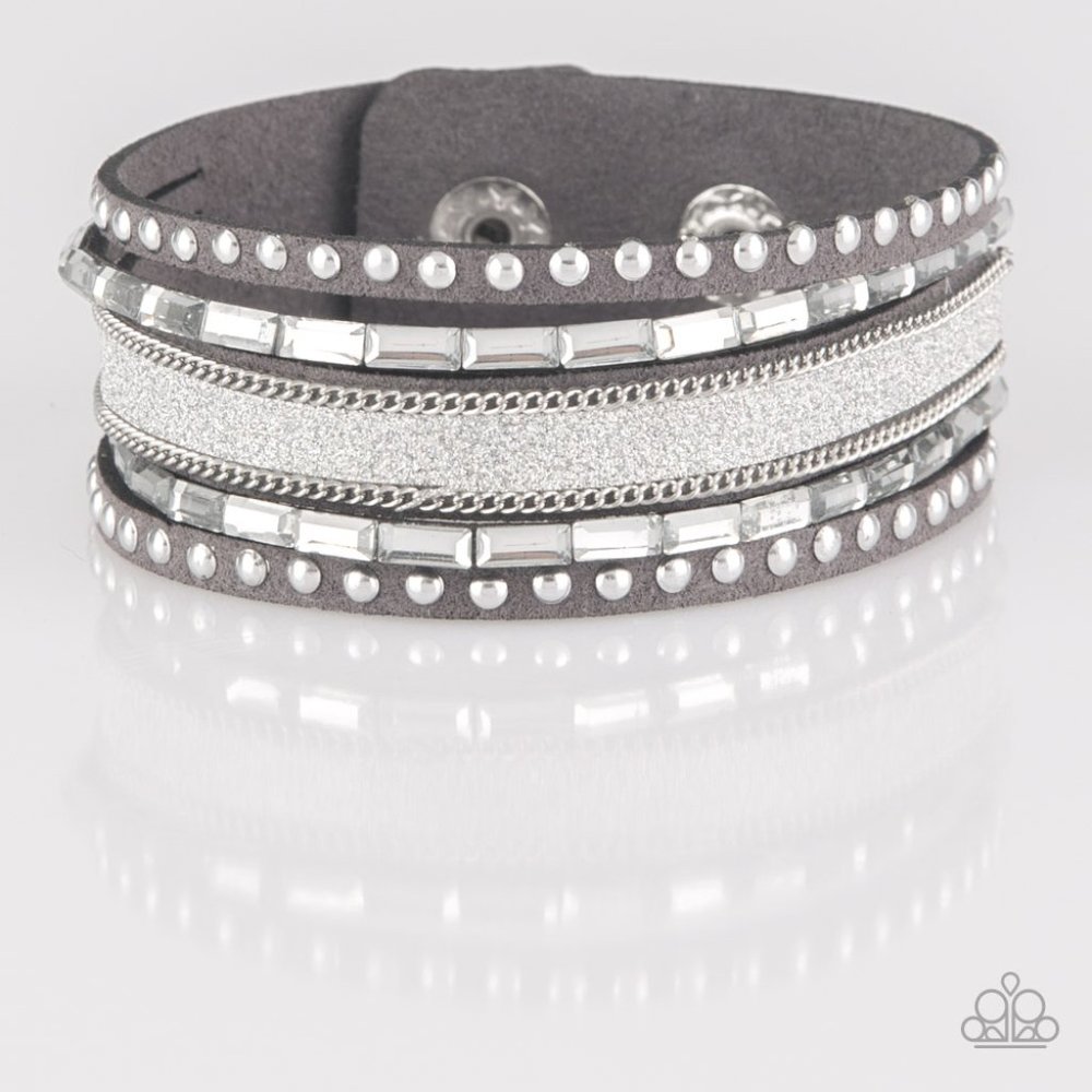 COPY - Seize The Sass Silver Urban Bracelet